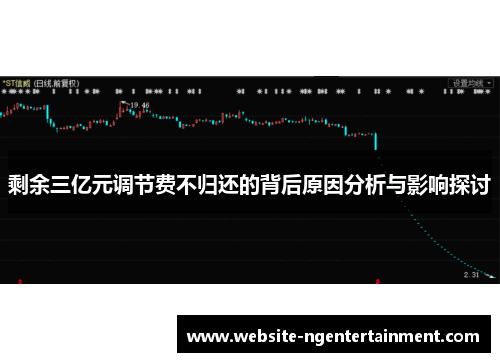 剩余三亿元调节费不归还的背后原因分析与影响探讨