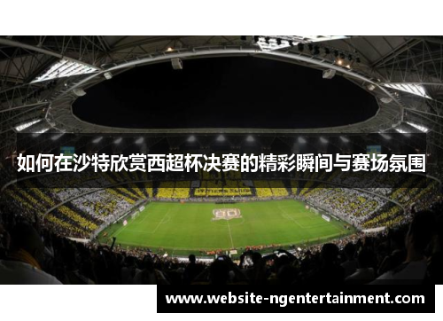如何在沙特欣赏西超杯决赛的精彩瞬间与赛场氛围