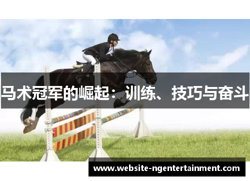 马术冠军的崛起：训练、技巧与奋斗